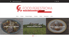 Desktop Screenshot of foodperestroika.com